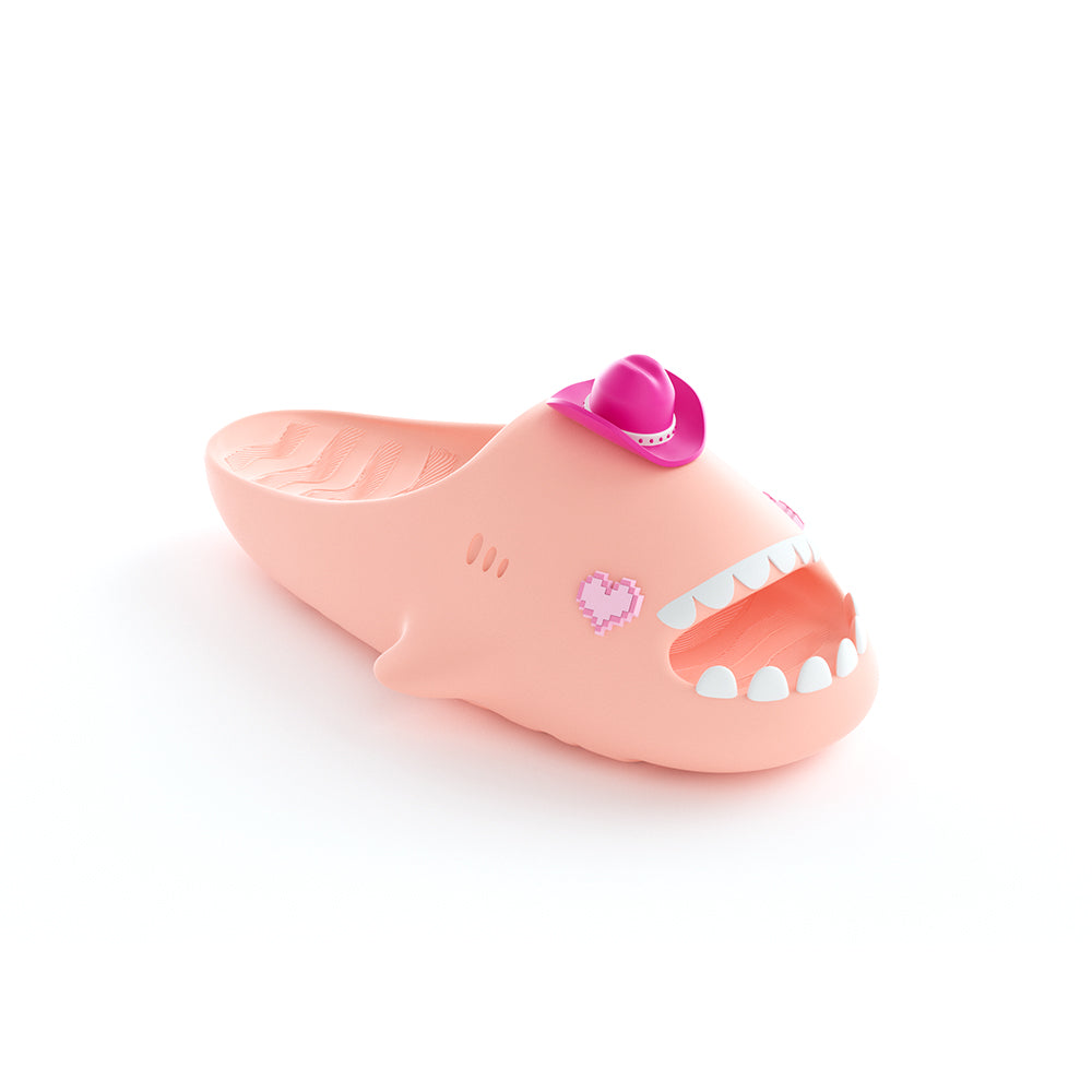 Sharkicks Pro Doll with Pixel Heart Eyes - Cute Collectible Toy for Kids & Adults, Perfect for Gifts, Display, and Photography Props