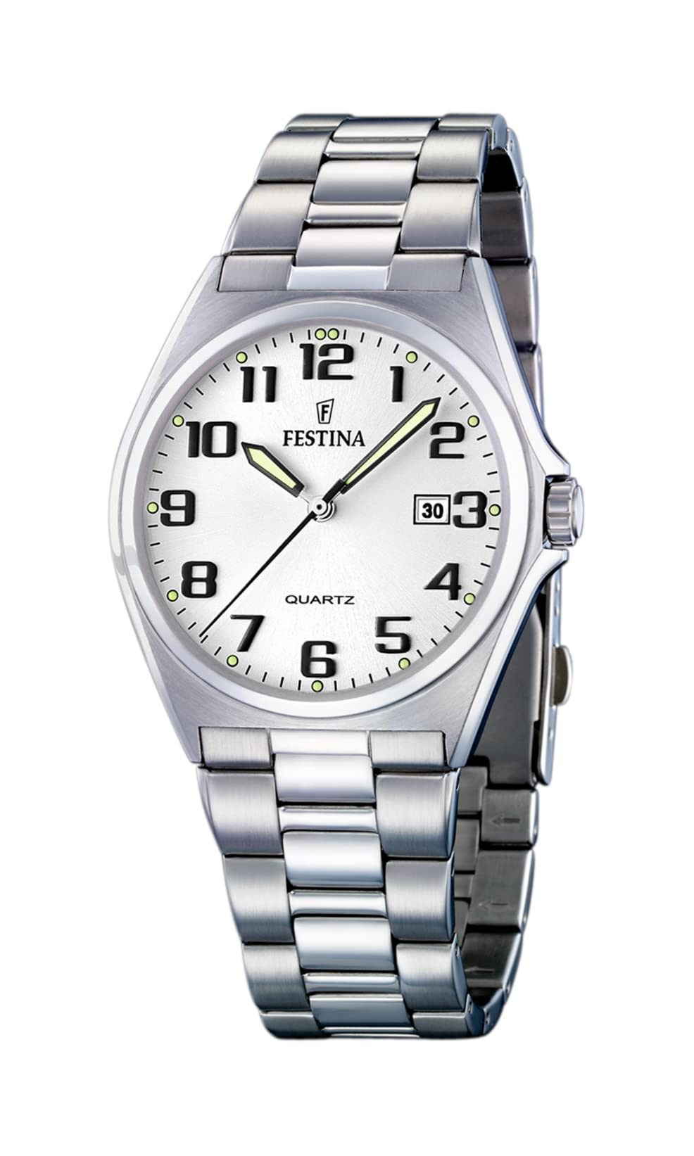Festina Men's Chronograph Watch F16374/9 - Waterproof Stainless Steel Analog Wristwatch for Business, Casual & Outdoor Activities