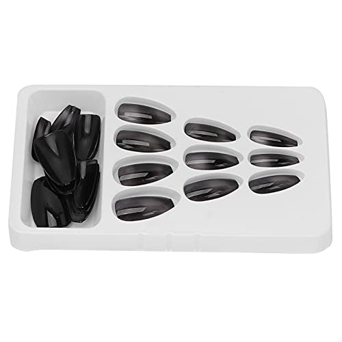 24pcs Press On Fake Nails - 12 Sizes Non-Toxic Artificial Nail Tips with Elegant Designs for Daily Wear | Perfect for Parties, Weddings & Special Occasions