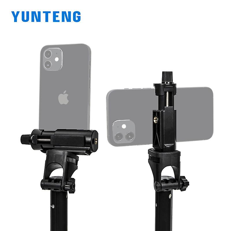 YUNTENG VCT 1688L Compact Lightweight Phone Selfie Stick Tripod with Bluetooth Remote - Extendable 45-195cm, 410g - Perfect for Travel, Vlogging & Group Photos