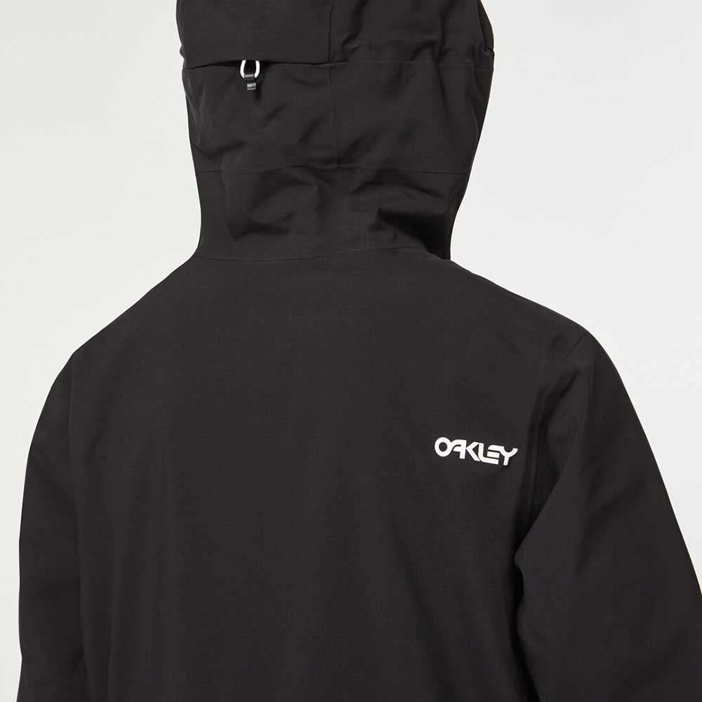 Oakley Men's Thermonuclear Protection TBT Insulated Anorak Jacket - Windproof Waterproof Winter Coat for Hiking, Skiing & Outdoor Activities (Blackout, Small)