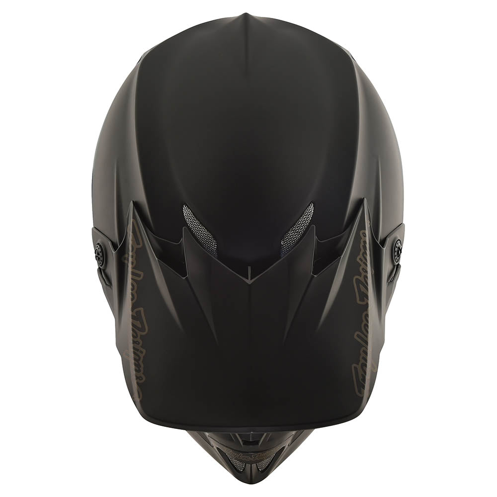 Youth GP Helmet Mono Black - Lightweight Motorcycle Racing Helmet for Kids & Teens - Perfect for Track Racing, Motocross & Street Riding