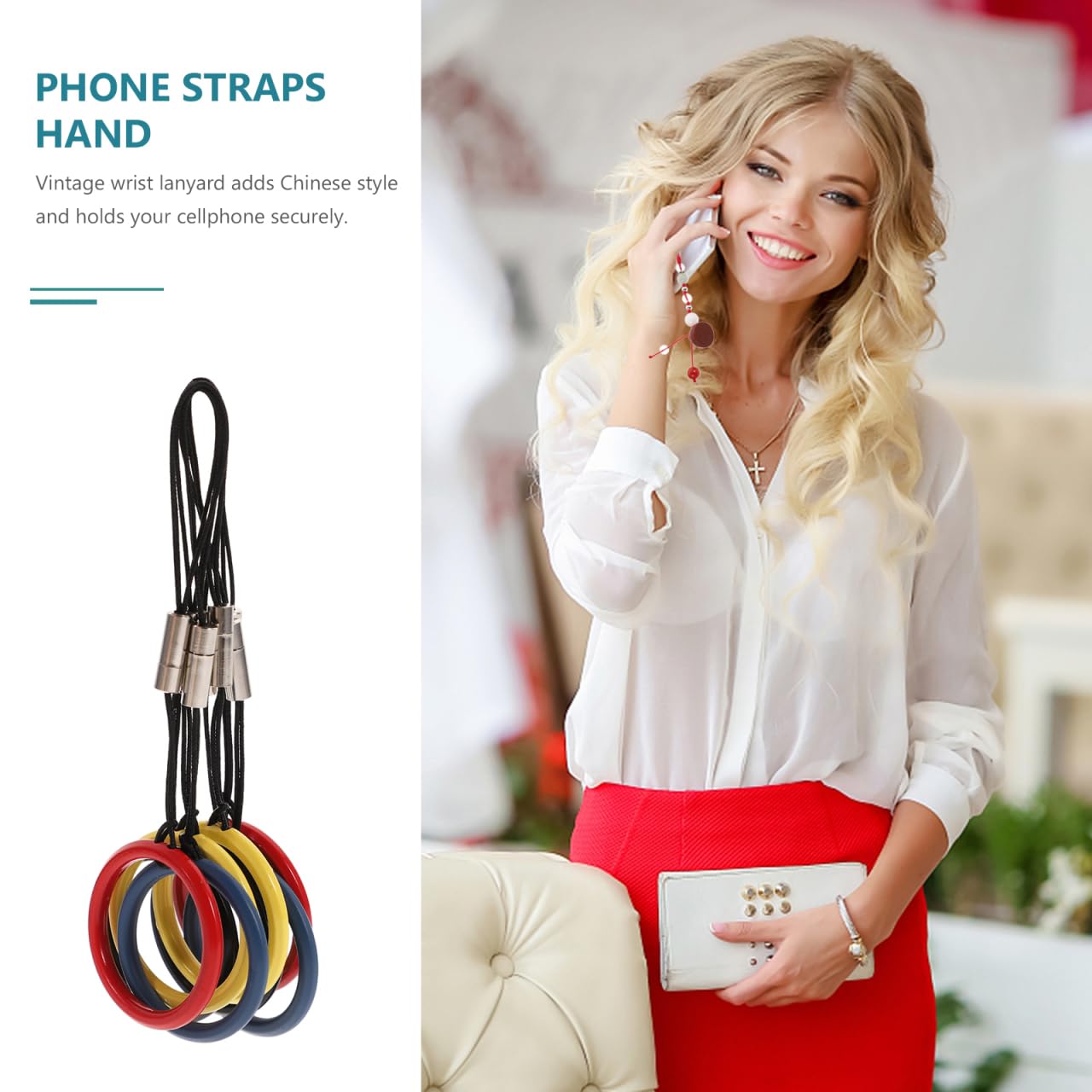 Jade Lotus Agate Phone Charm Strap - Elegant Mobile Pendant Decorative Accessory for Cell Phone, Keychain, Car Keys, and Bag - Perfect for Everyday Use and Gift Giving