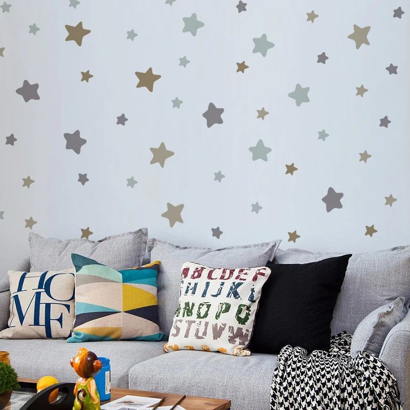 Adorable Cartoon Nursery Wall Decals - Waterproof & Removable Kids Room Stickers for Baby Bedroom Decor | Perfect for Nursery, Playroom & Toddler Room Design