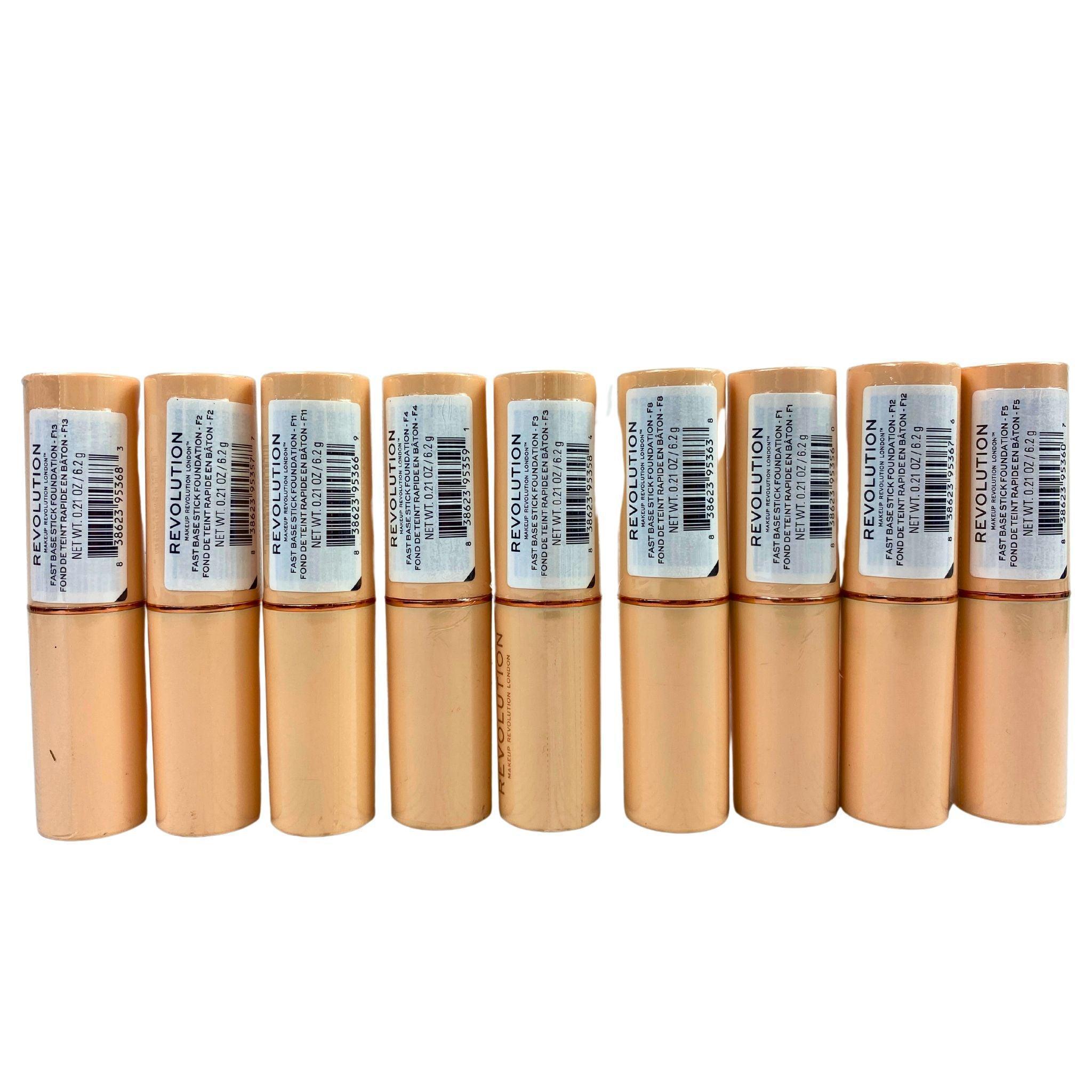 Fast-Drying Stick Foundation - 0.21oz (50 Pcs Bulk) - Oil-Free Matte Finish for Oily Skin - Perfect for Professional Makeup Artists & Travel Touch-Ups