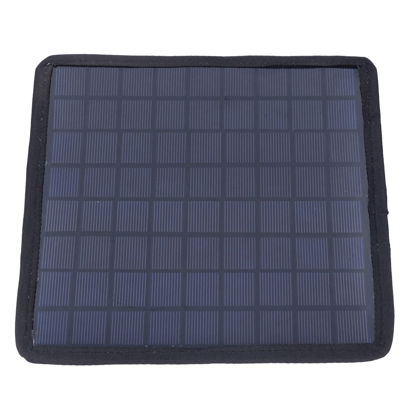 Tuzoo 6W 12V Solar Car Battery Charger & Maintainer - Portable Power Backup Kit with Alligator Clips - Solar Panel Trickle Charger for Automotive, Boat, Motorcycle, RV - Perfect for Outdoor Camping, Road Trips & Emergency Power Supply