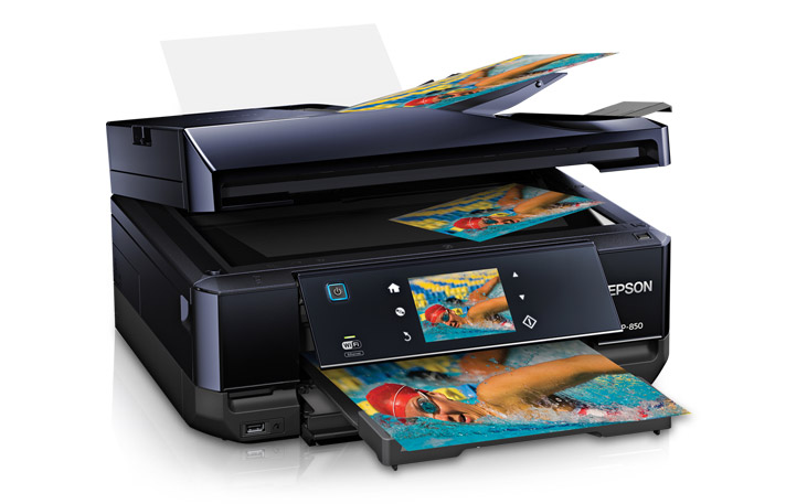 Epson Expression Photo XP-850 All-in-One Wireless Color Printer for Home & Office - High-Quality Photo Printing, Scanning, Copying & Faxing | Perfect for Crafting, Small Business & Family Use