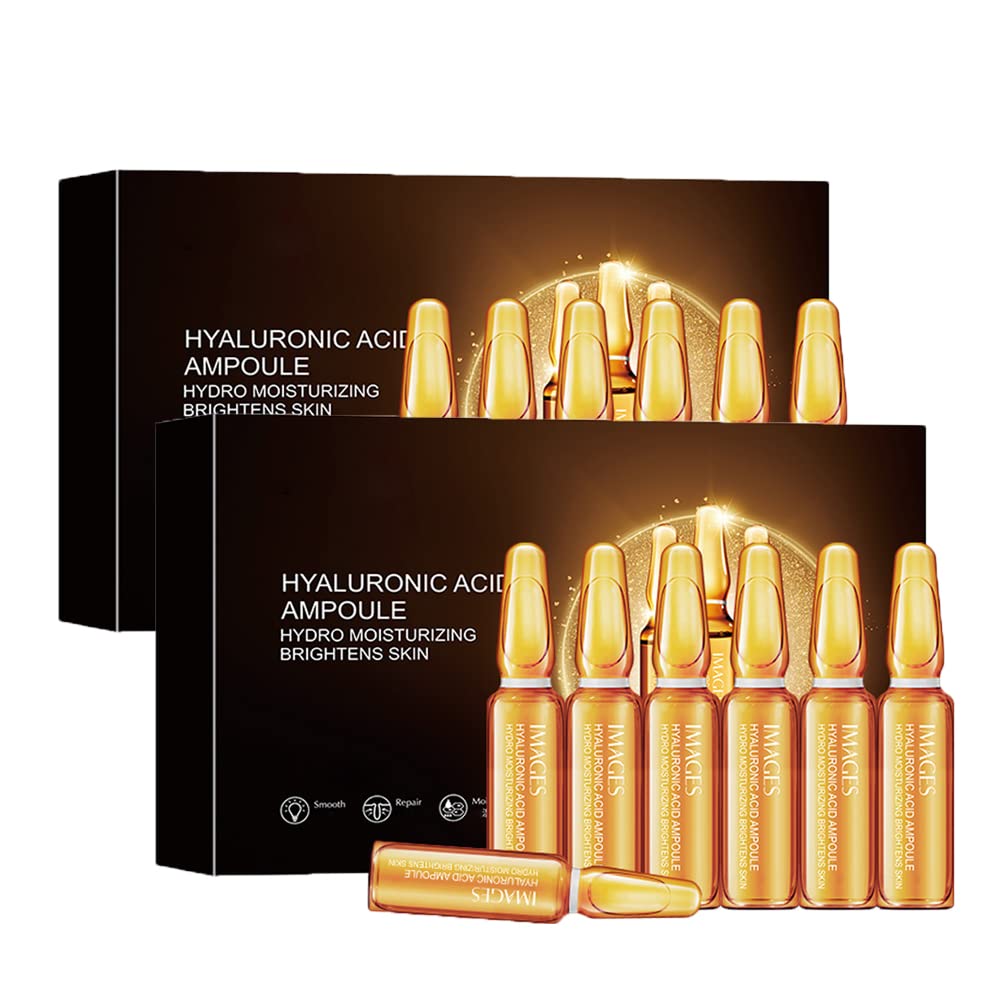 **AgeRewind Pro-Collagen & Ceramide Lifting Ampoule Serum – Anti-Aging Facial Serum with Collagen Concentrate for Wrinkles & Fine Lines – Resurfacing Ampoule Treatment for Youthful Skin (2-Pack) – Perfect for Nighttime Skincare Routine & Daily Hydration Boost**