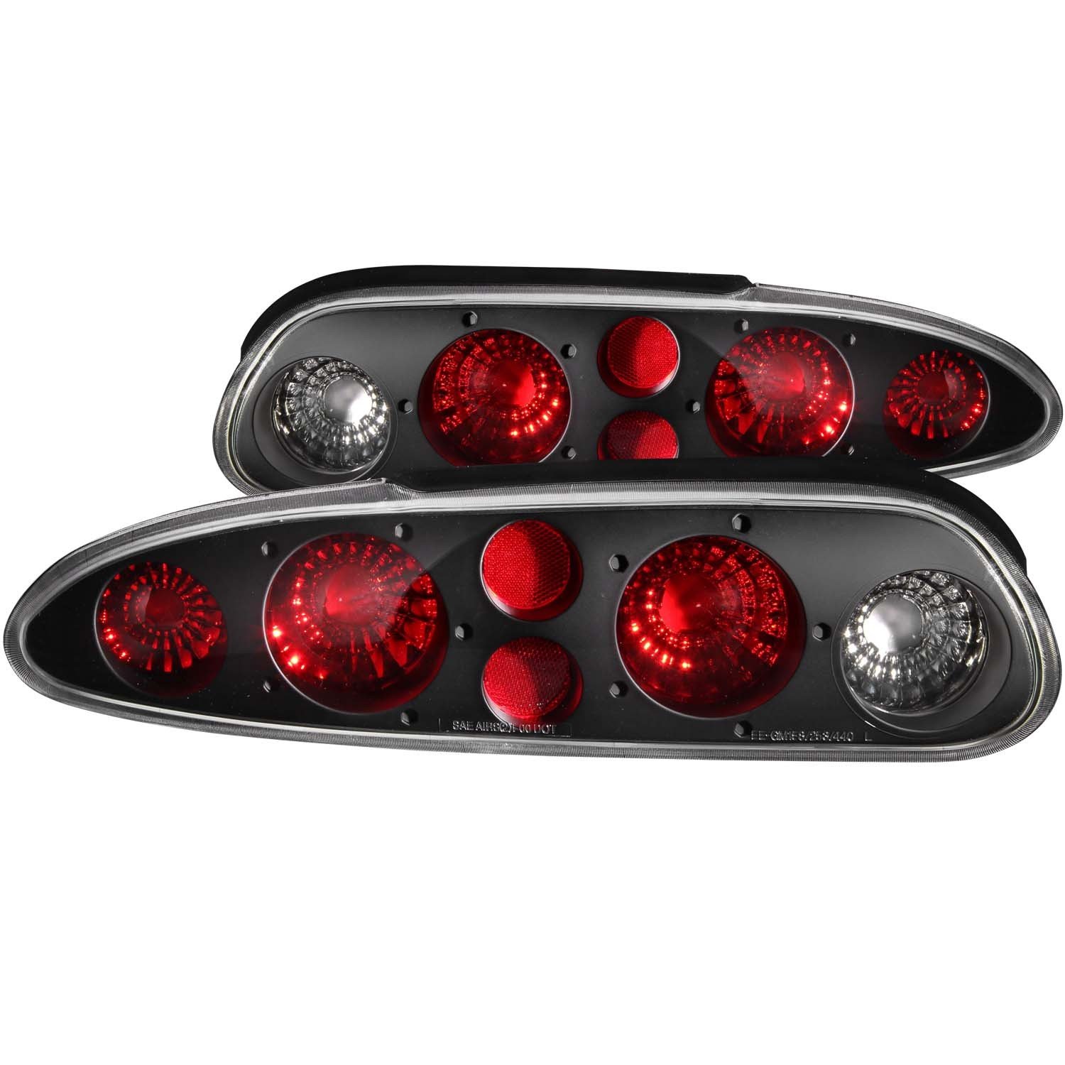 HEADLIGHTSDEPOT Replacement Tail Lights for 1993-2002 Chevrolet Camaro - Pair Set (Left Driver & Right Passenger Side) - Perfect for Night Driving & Car Restoration Projects
