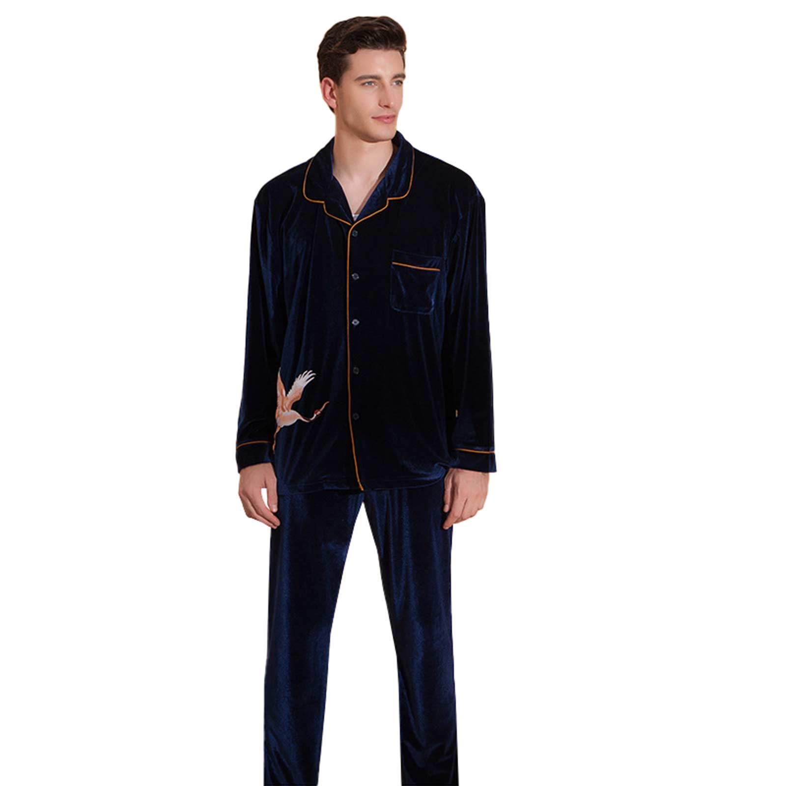 Luxury Silk Velvet Pajamas for Women - Soft & Warm Nightgown, Elegant Bathrobe & Couple Sleepwear Set for Autumn/Winter, Perfect for Wedding Night, Home Relaxation & Cozy Lounging