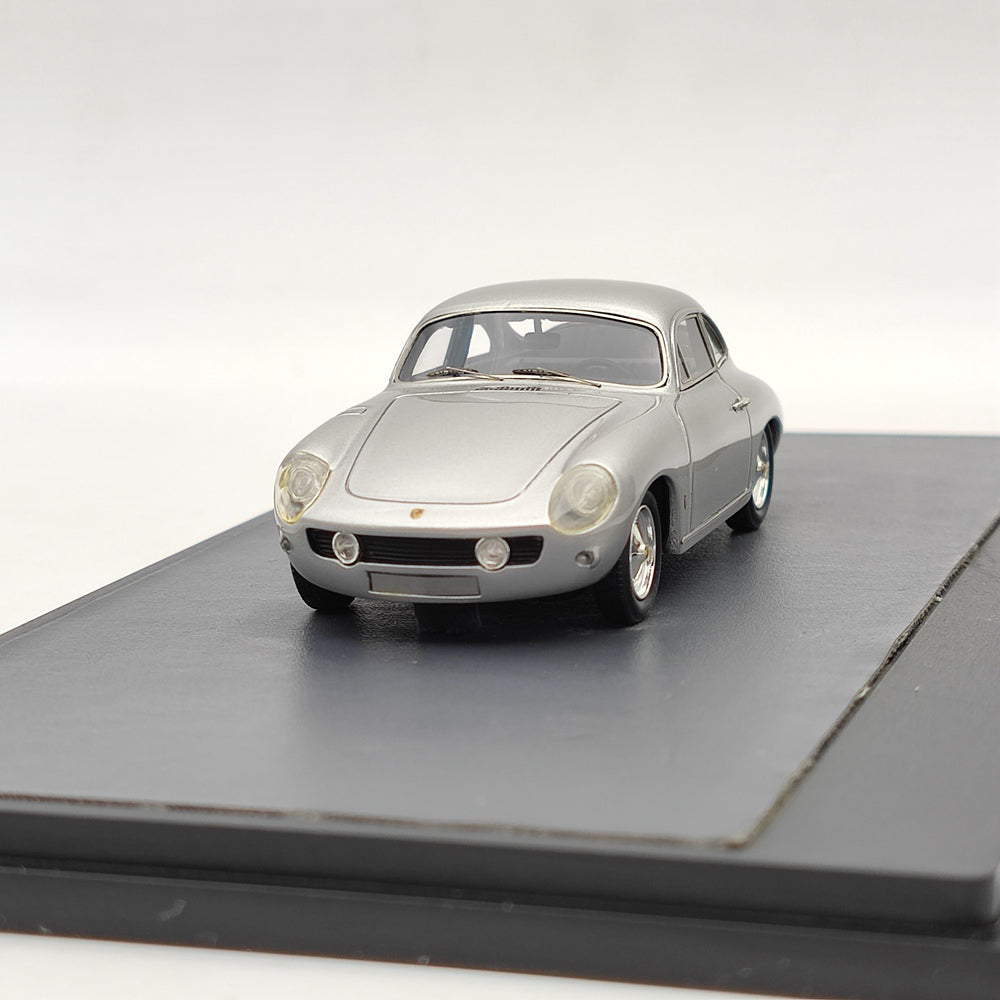 1/43 Scale Porsche 356B 1600 Reutter Ghia Aigle 1961 Silver Resin Model Car MX41607 - Collectible Diecast Vehicle for Display & Gift Giving | Perfect for Car Enthusiasts and Model Collectors