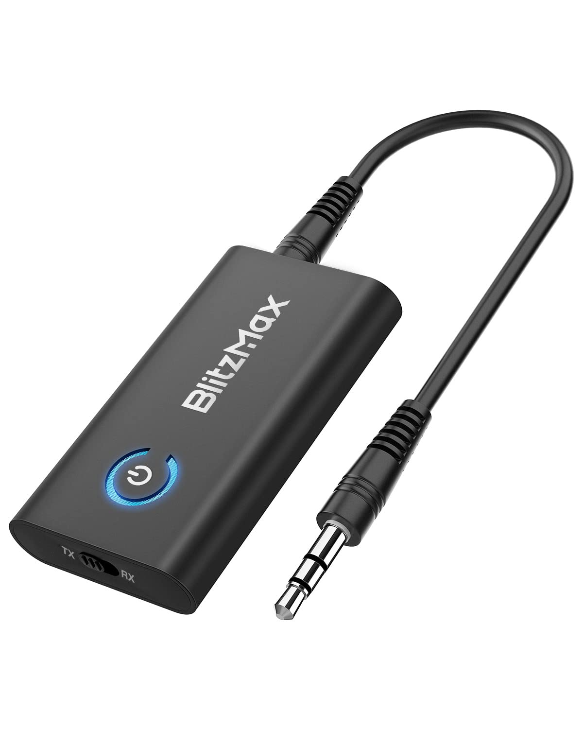 Bluetooth 5.2 Adapter Transmitter & Receiver with 3.5mm Audio - for PC/TV/Car/Gym