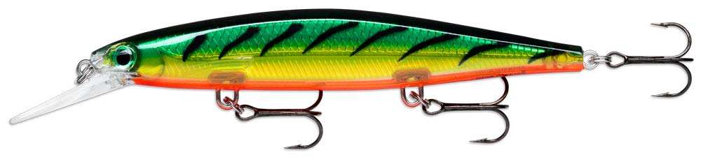 Rapala Shadow Rap Deep Fishing Lure - 11cm 13g Freshwater Bass Pike Walleye Crankbait - Aggressive Action Diving Lure (1.2-2.4m Depth) - Estonia Made Fishing Bait - Perfect for Lake, River and Ice Fishing Adventures