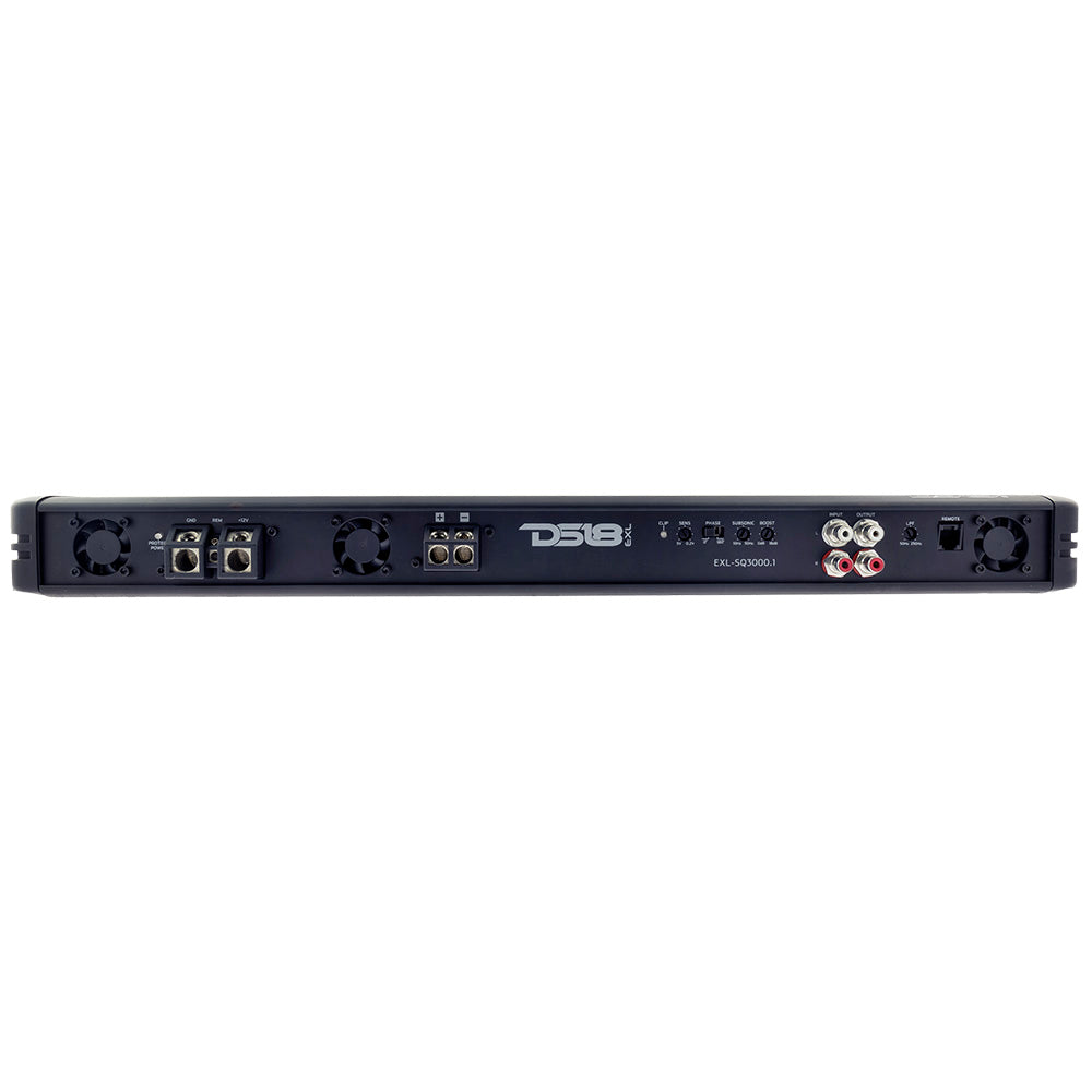 EXL Class D Monoblock Amplifier 6000W - High Power Car Audio Amp for Subwoofers | Perfect for Car Audio Systems, Bass Boost & Competition Sound
