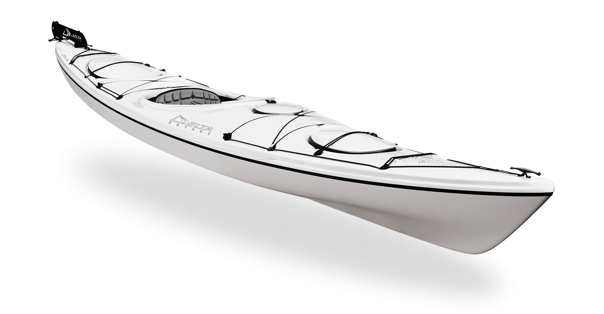 Delta 14 Kayak with Rudder System - Lightweight Fishing & Touring Kayak for Lakes & Rivers | Perfect for Anglers & Outdoor Enthusiasts