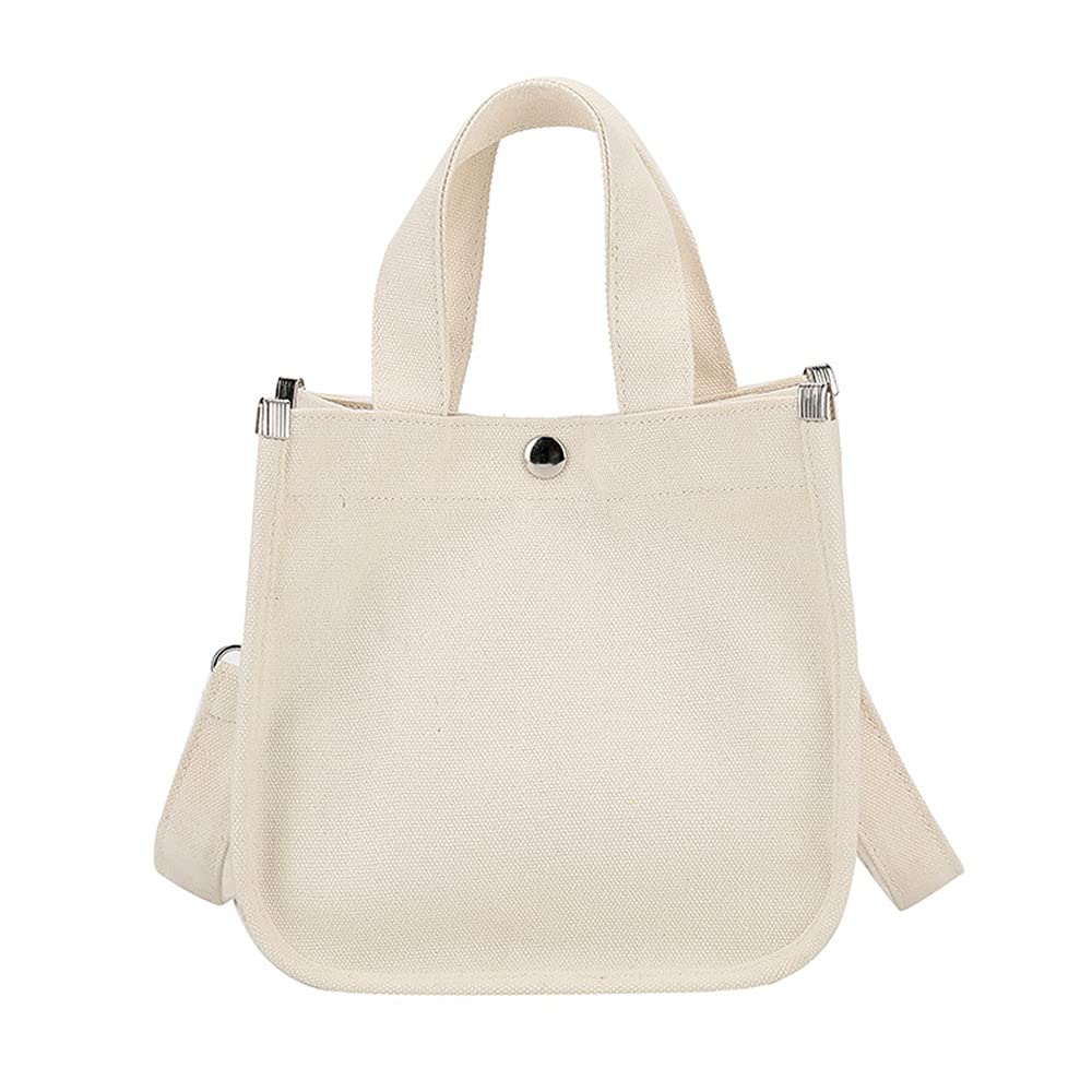 Stylish Small Canvas Crossbody Bag for Women - Phone Pouch, Coin Purse & Top Handle Tote - Perfect for Daily Use, Travel & Shopping