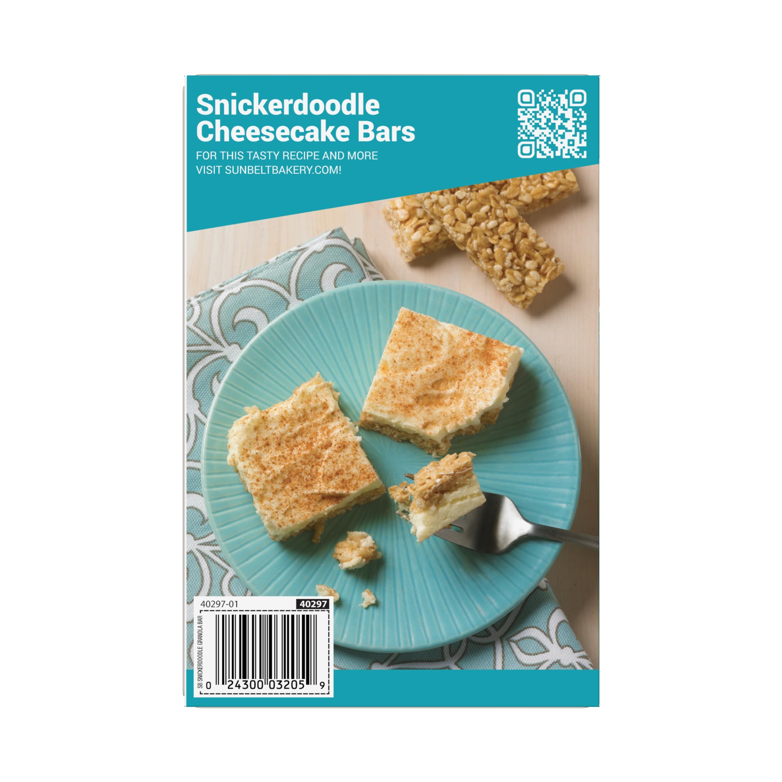 Sunbelt Bakery Snickerdoodle Chewy Granola Bars - 48 Pack (6 Boxes x 1.0 OZ) | Healthy Snacks for Kids & Adults | Perfect for School Lunches, Office Snacks & On-the-Go Energy