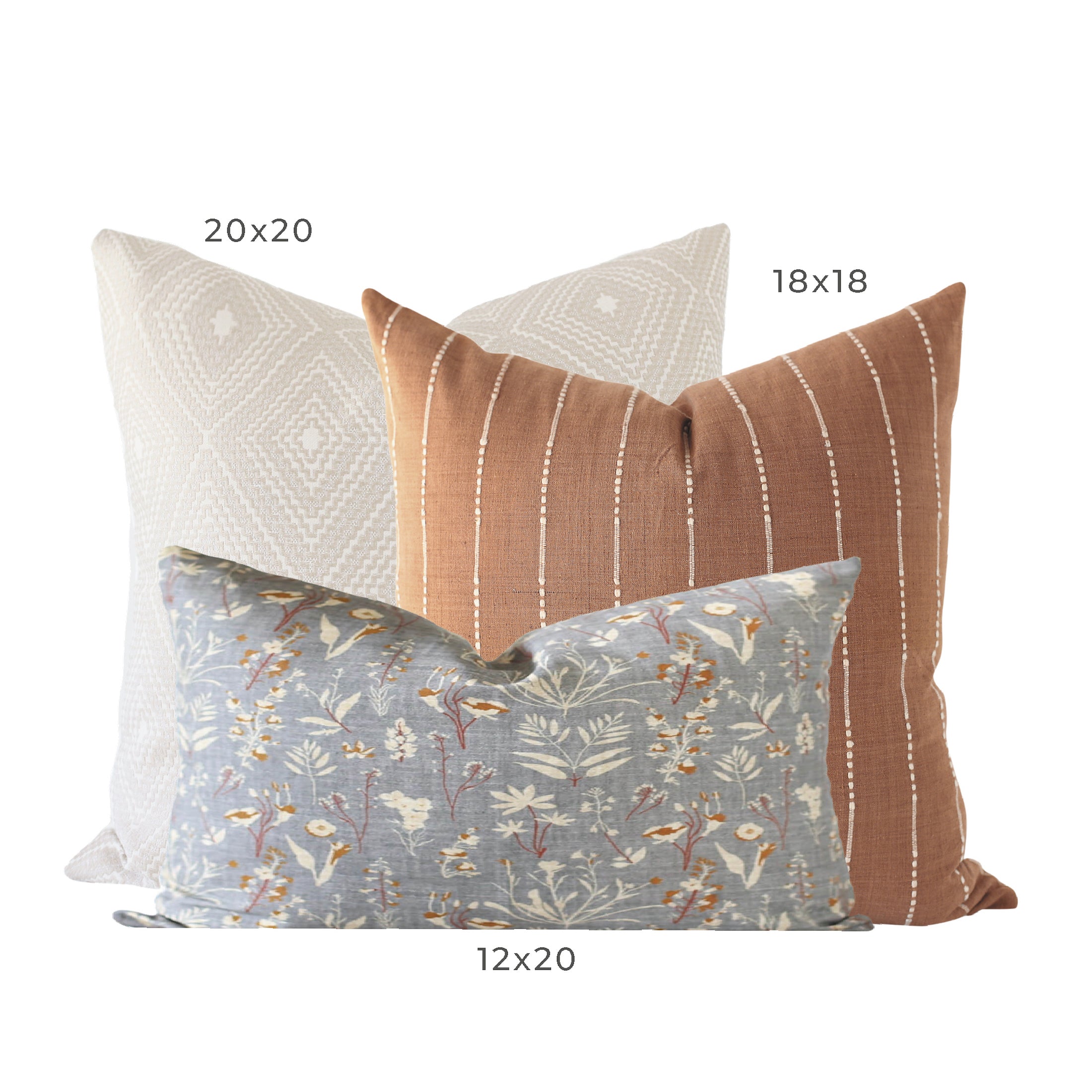Premium Pillow Combination Set #41 - Soft & Supportive Pillows for Bed, Couch & Travel - Perfect for Home, Office & Hotel Use