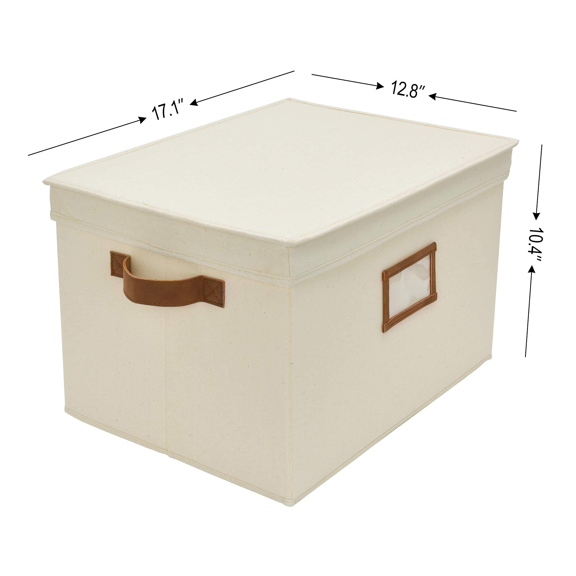 StorageWorks Plastic Storage Bins Set - 5-Piece Organizer Containers for Home, Office & Garage Organization | Stackable & Durable Storage Solutions
