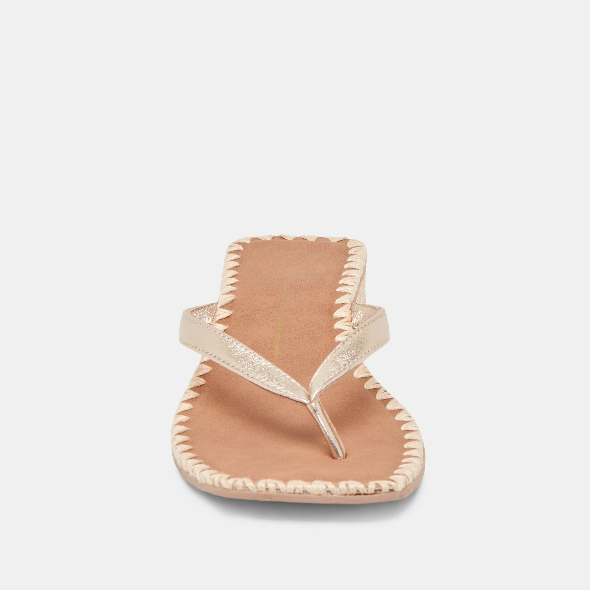 Barty Women's Gold Metallic Leather Sandals - Comfortable & Stylish for Summer, Beach, and Casual Outings