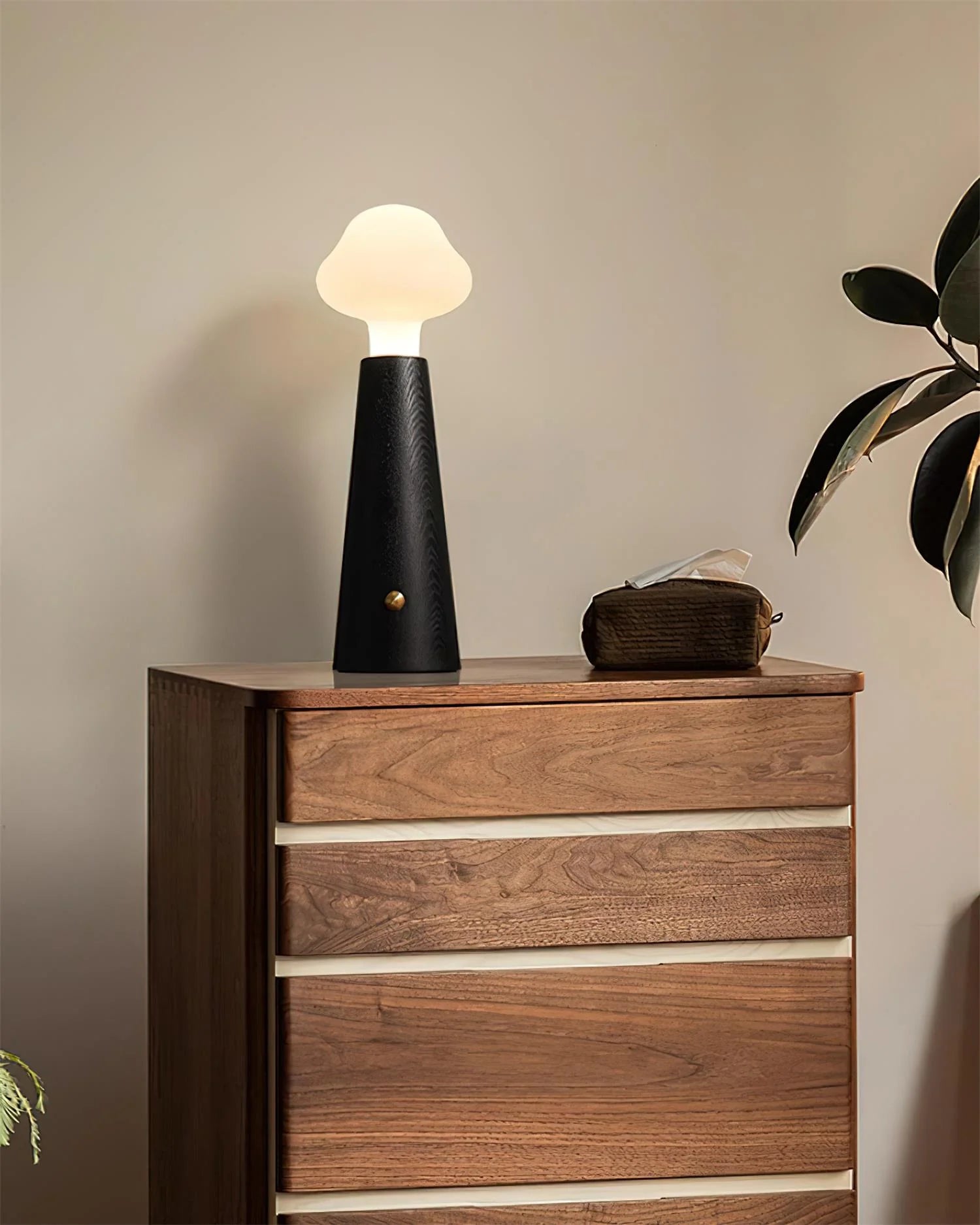 Modern LED Mousse Table Lamp - Soft Glow Bedside Night Light for Bedroom, Living Room & Office - Energy Efficient & Stylish Home Decor Lighting