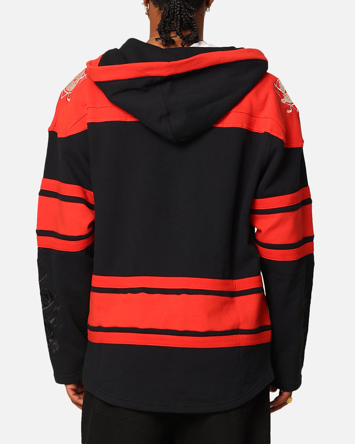 47 Brand Anaheim Ducks 'Year Of The Dragon' Lacer Hoodie - Jet Black NHL Hockey Fan Apparel for Men & Women - Perfect for Game Day, Casual Wear & Dragon Year Celebrations