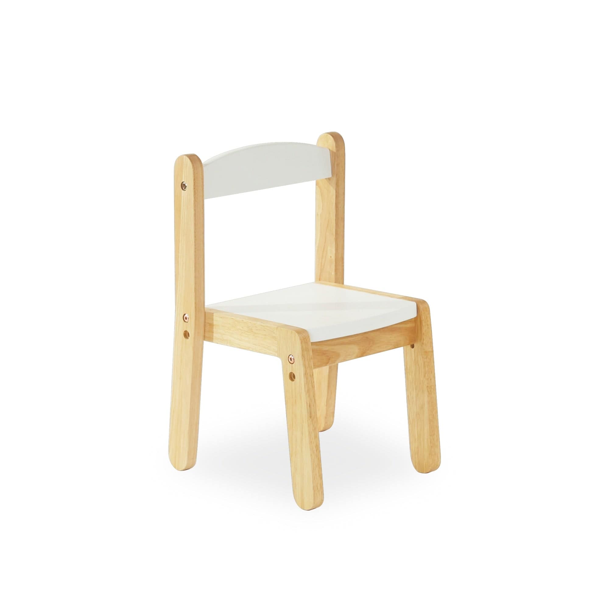 Montessori Wooden Chair for Kids - Natural & Ergonomic Toddler Chair - Perfect for Classroom, Playroom & Home Learning Activities