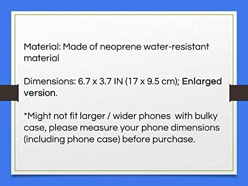 Shockproof Neoprene Phone Pouch with Lanyard & Carabiner - Compatible with iPhone 16/15/14 Pro, Samsung Galaxy S24/S23/A54/Z Fold5, Google Pixel 9/8/7a/6a, TCL A30 - Perfect for Hiking, Travel & Outdoor Activities