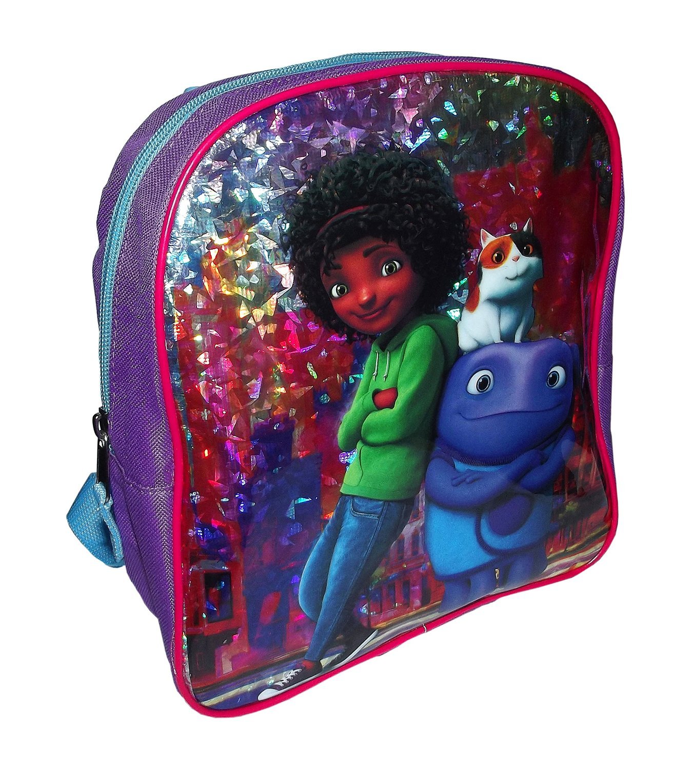 Dreamworks Home The Movie Dome Mini Backpack for Kids - Cute Mini Backpack for School, Travel & Cosplay - Lightweight & Durable Mini Backpack for Daily Use