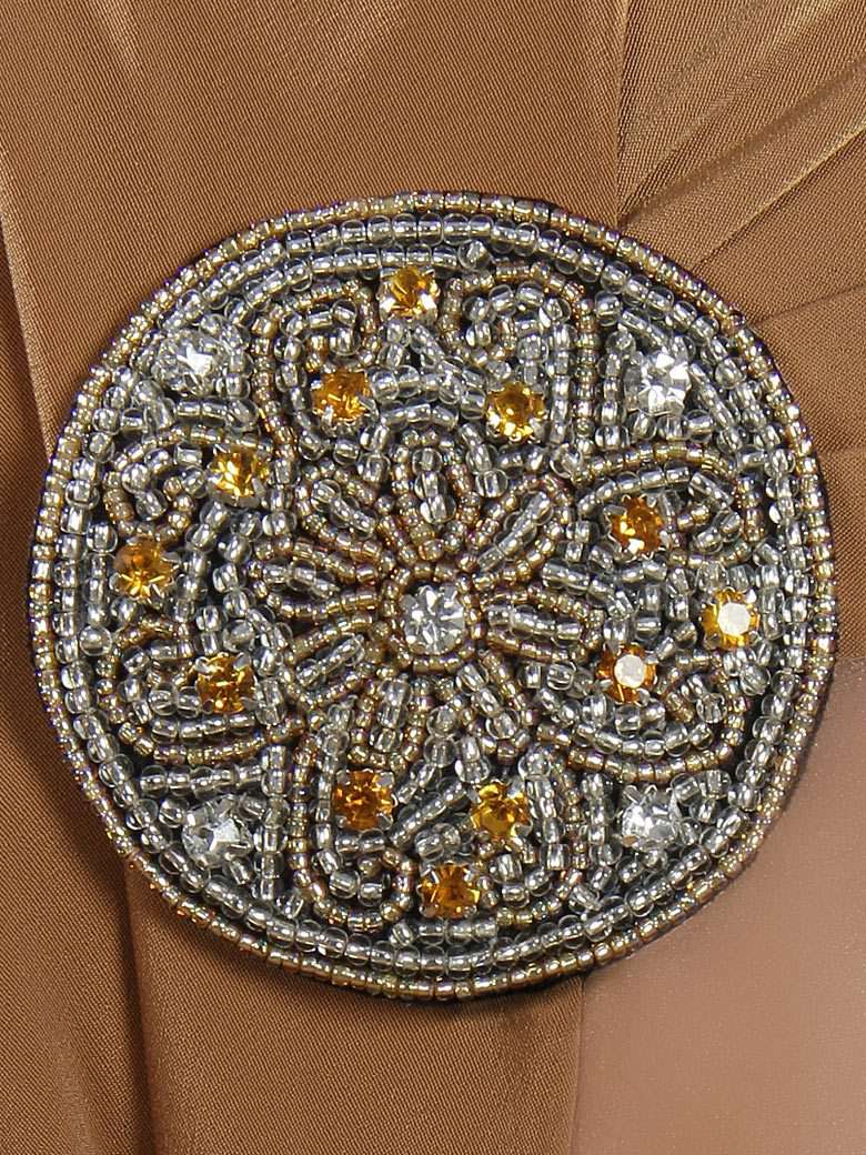 Elegant Floral Brooch Pin and Clip - Perfect for Weddings, Parties, and Formal Attire