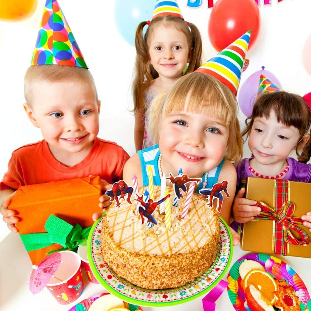 24PCS Cupcake Toppers - Happy Birthday Cake Decorations for Kids, Pets & Party Supplies | Fun Baking Toppers for Birthday Cakes, Cupcakes & Pet Celebrations