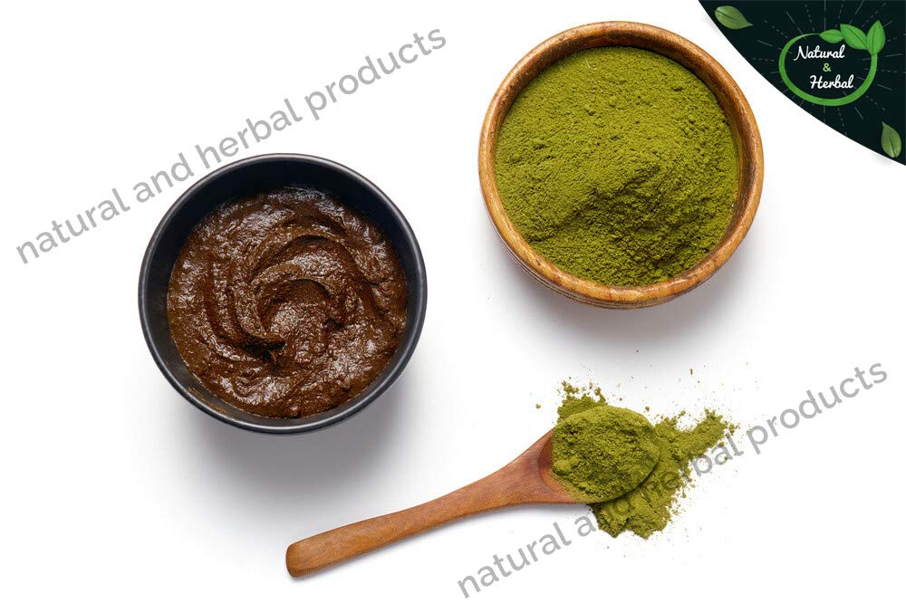 Natural Henna & Indigo Powder for Hair Growth, Hair Loss Treatment & Hair Color - 100g (Pack of 2) | Organic Hair Care for Gray Coverage & Healthy Scalp | DIY Hair Dye & Conditioning Treatment at Home