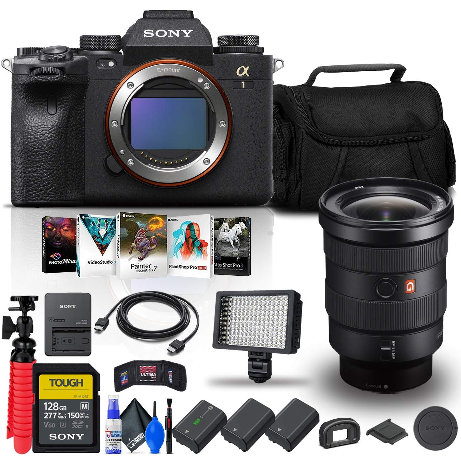 Sony Alpha 1 Full-Frame Mirrorless Camera Body - Professional 8K Video & 50MP Photography for Sports, Wildlife & Wedding Photography