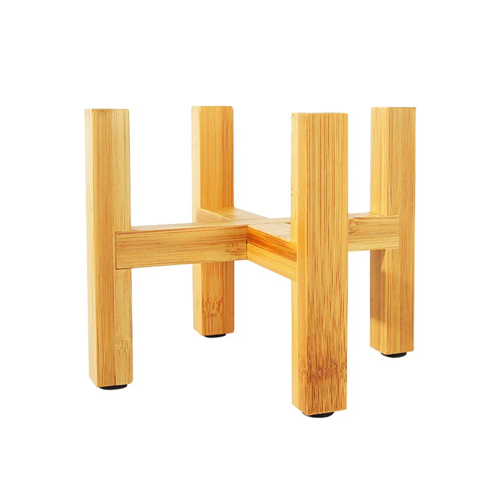 Wooden Flower Pot Holder - Bonsai Plant Stand Shelf for Multiple Plants | Garden, Balcony, Patio & Living Room Decor | Perfect for Indoor & Outdoor Plant Display