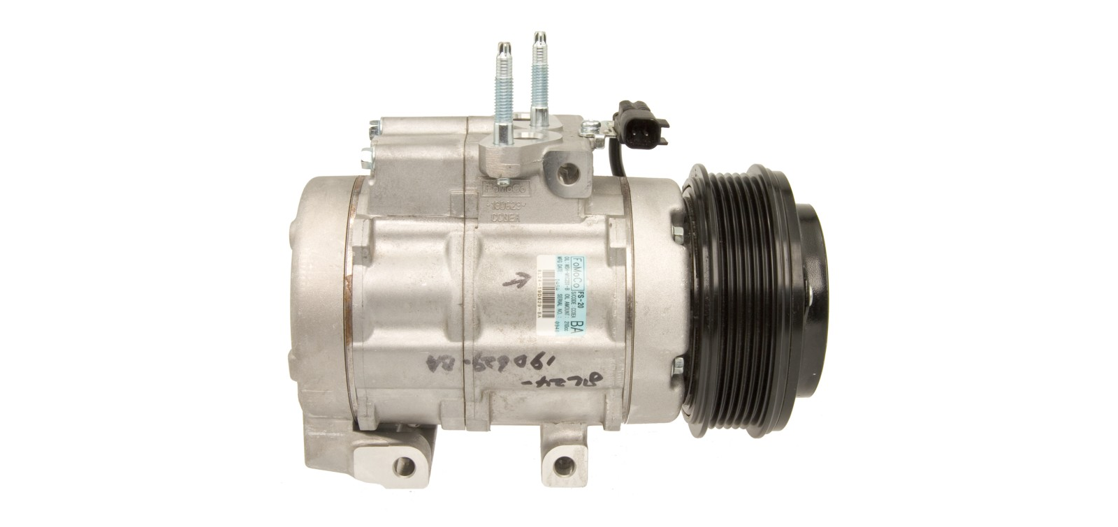 Ford 6.4L AC Compressor - OEM Replacement Part (New No Core Required) - Perfect for Ford Super Duty Truck AC System Repair & Maintenance