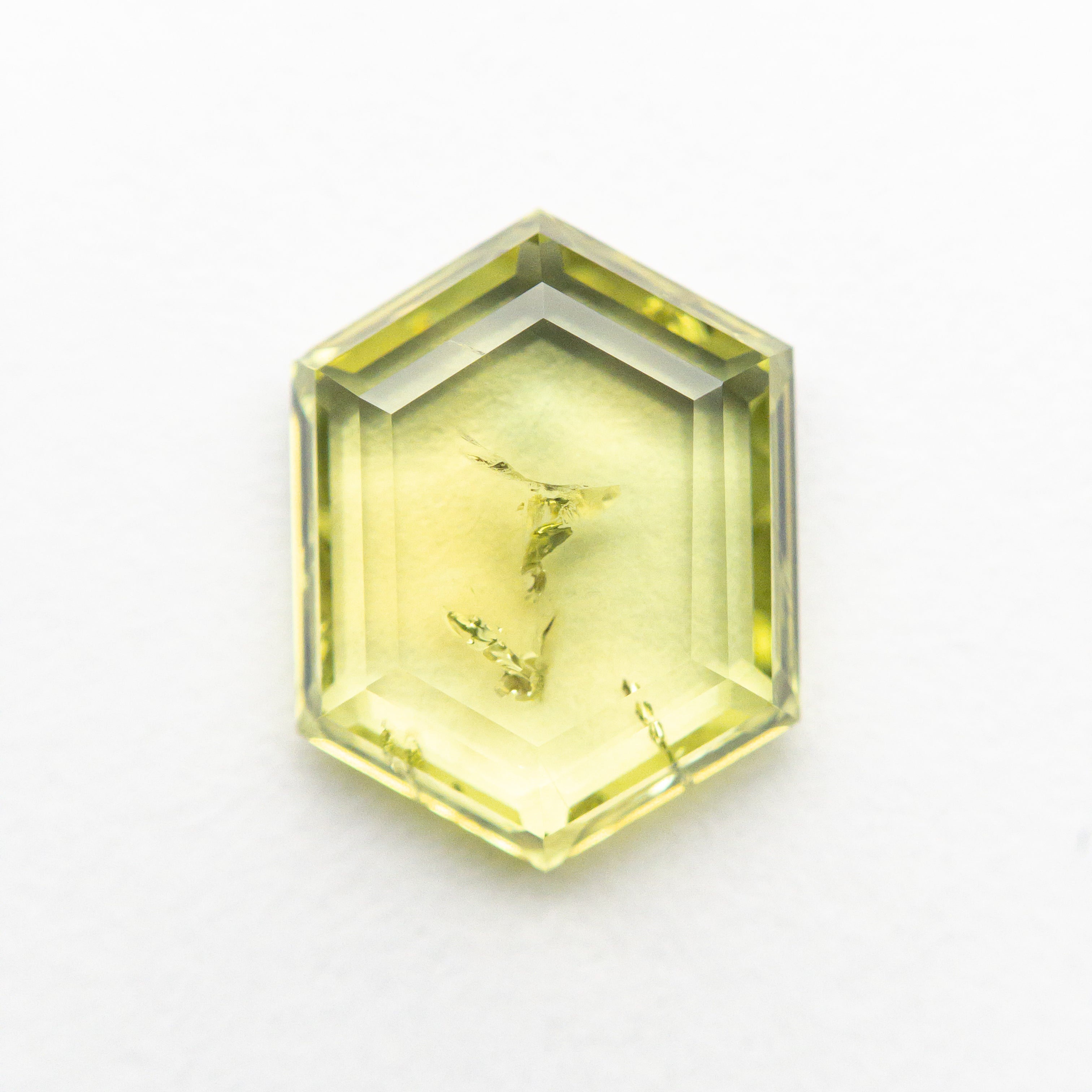 2.59ct Natural Hexagon Portrait Cut Sapphire Gemstone - 10.06x7.65x2.77mm (21603 16) for Jewelry Making & Engagement Rings