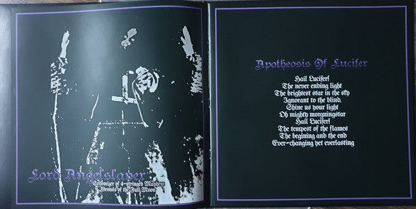 Archgoat - The Light Devouring Darkness (Vinyl LP Album, Reissue, Purple) NM/Mint Condition | Limited Edition Black Metal Record for Collectors & Music Enthusiasts | Perfect for Dark Music Collections & Vinyl Displays