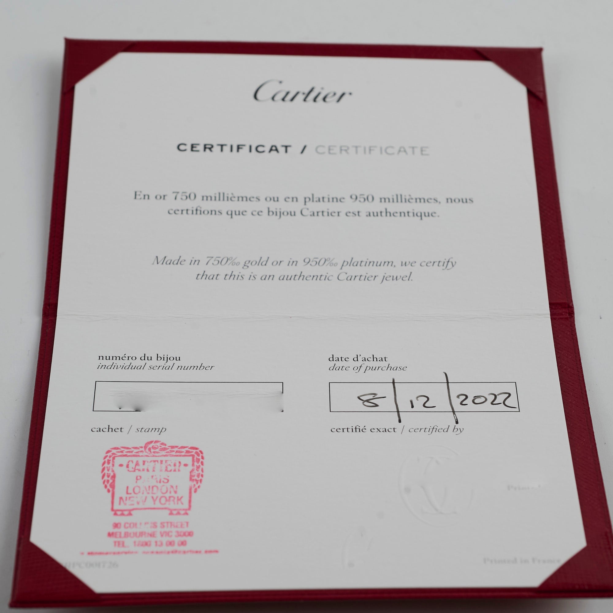Cartier Love Ring 18K Gold or Platinum - Size 56 (US 7.5) - Luxury Wedding Band for Women & Men - Perfect for Anniversaries, Engagements & Special Occasions