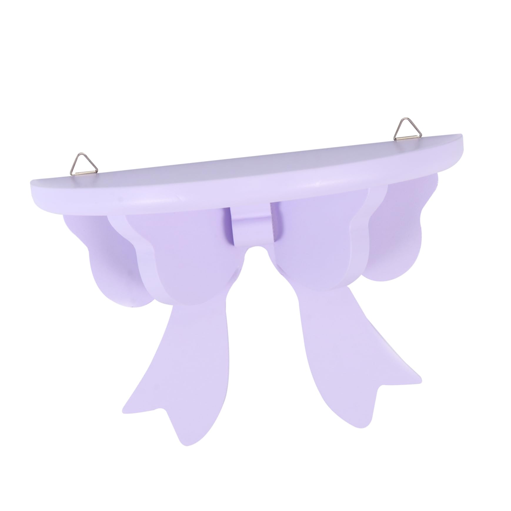 IMIKEYA Bow Tie Wall Shelf - 1pc Wall-Mounted Organizer, Bowknot Shaped Storage Rack for Home & Room Organization | Perfect for Bathroom, Bedroom, Kitchen & Living Room Decor