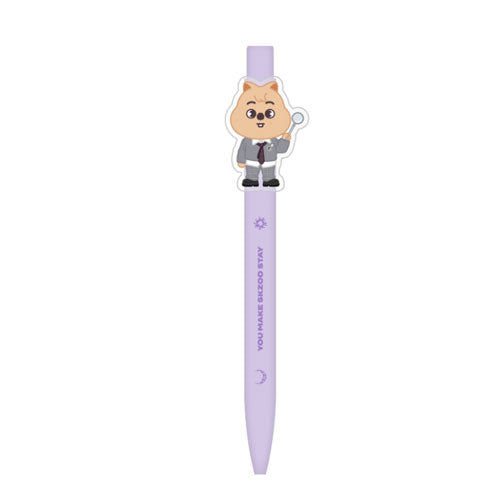 SKZOO Character Gel Pen Set - SKZ's Magic School Themed Collectible Pens for Writing, Drawing & K-Pop Fans | Perfect for School, Office & Gift Giving