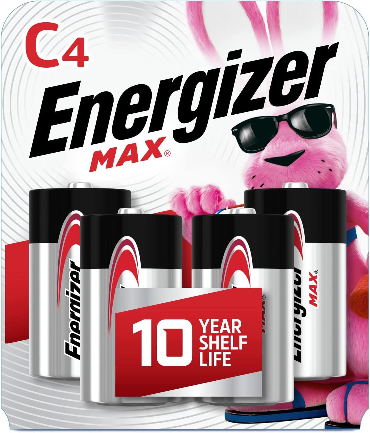 Energizer Max C Alkaline Batteries - Premium Long-Lasting Power, 12-Pack Combo for Flashlights, Toys & Electronic Devices