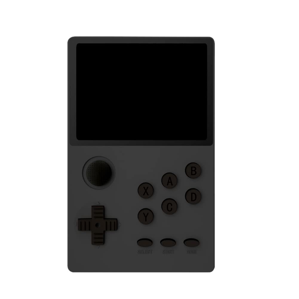 Yinrunx Cool RS-77 Retro Handheld Game Console - Portable Arcade Gaming Device with Rocker Control, Supports PSP & GBA Games (Black) - Perfect for Travel, Commuting & Vintage Gaming Enthusiasts