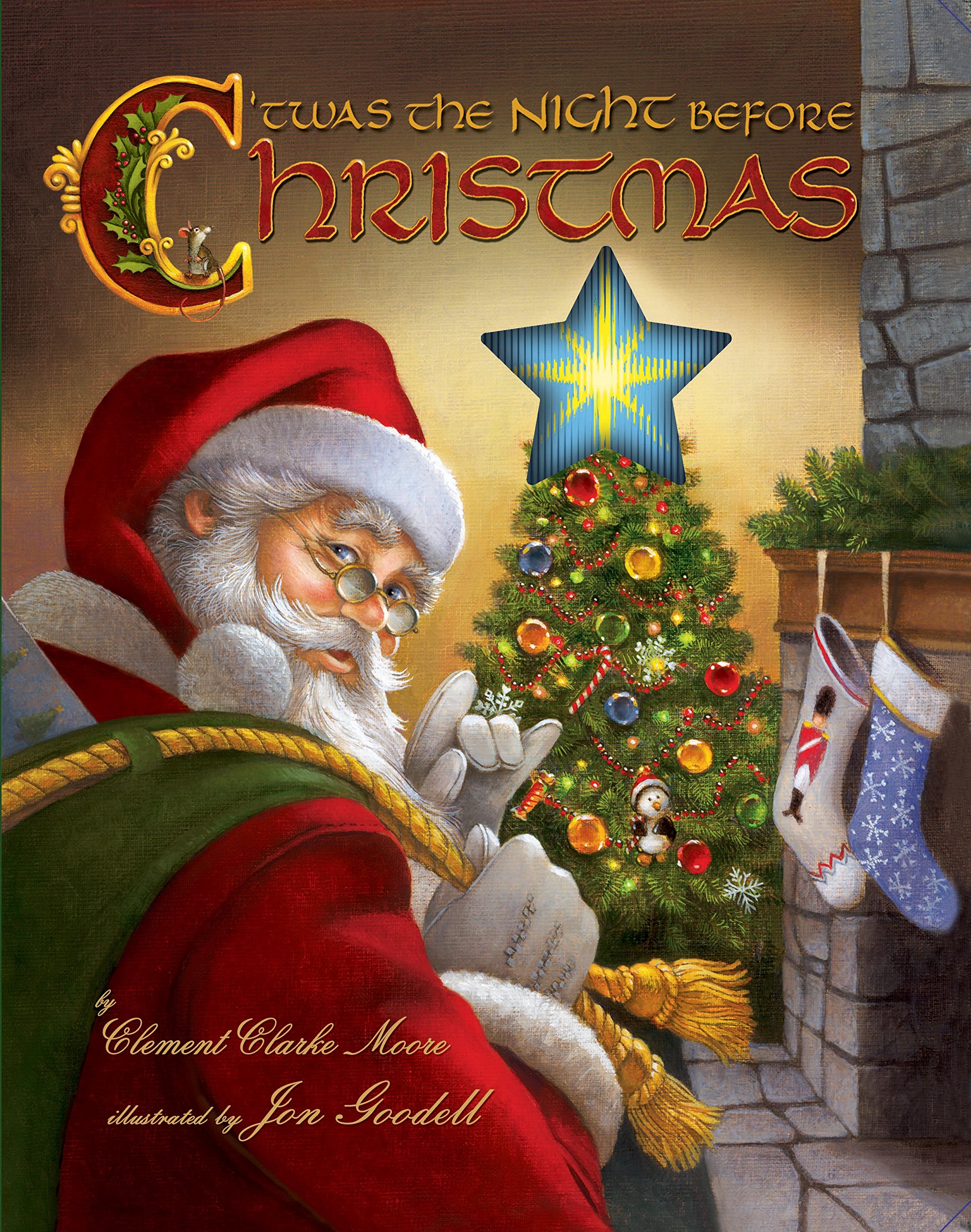 Twas The Night Before Christmas Book - Classic Holiday Story for Kids & Families - Perfect for Christmas Eve Reading & Gift Giving