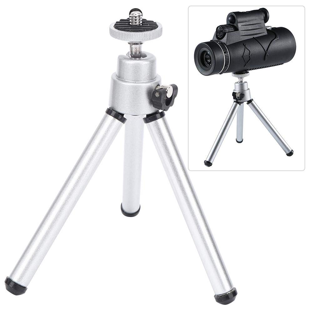 Aluminum Alloy Camera Tripod & Telescope Stand - 3-Piece Compact Portable Tripod Set for DSLR Cameras, Binoculars & Spotting Scopes | Perfect for Outdoor Photography, Hiking, Travel & Home Astronomy Use