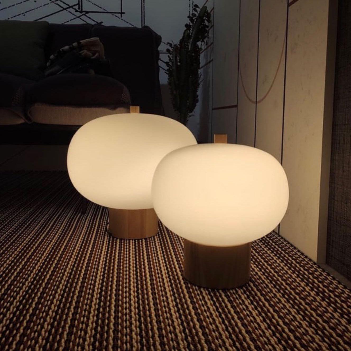 Ilargi Modern LED Table Lamp - Adjustable Brightness, Touch Control, Bedside & Desk Light for Home Office, Living Room, and Bedroom Decor