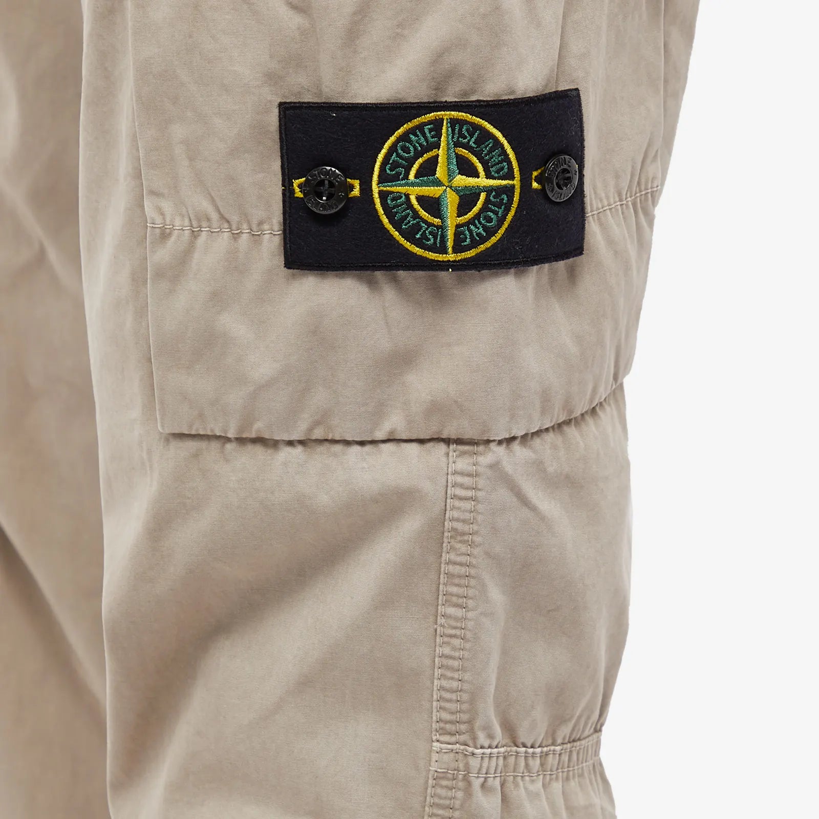 Stone Island Brushed Cotton Cargo Pants for Men - Comfortable & Durable Workwear for Outdoor Activities & Casual Wear