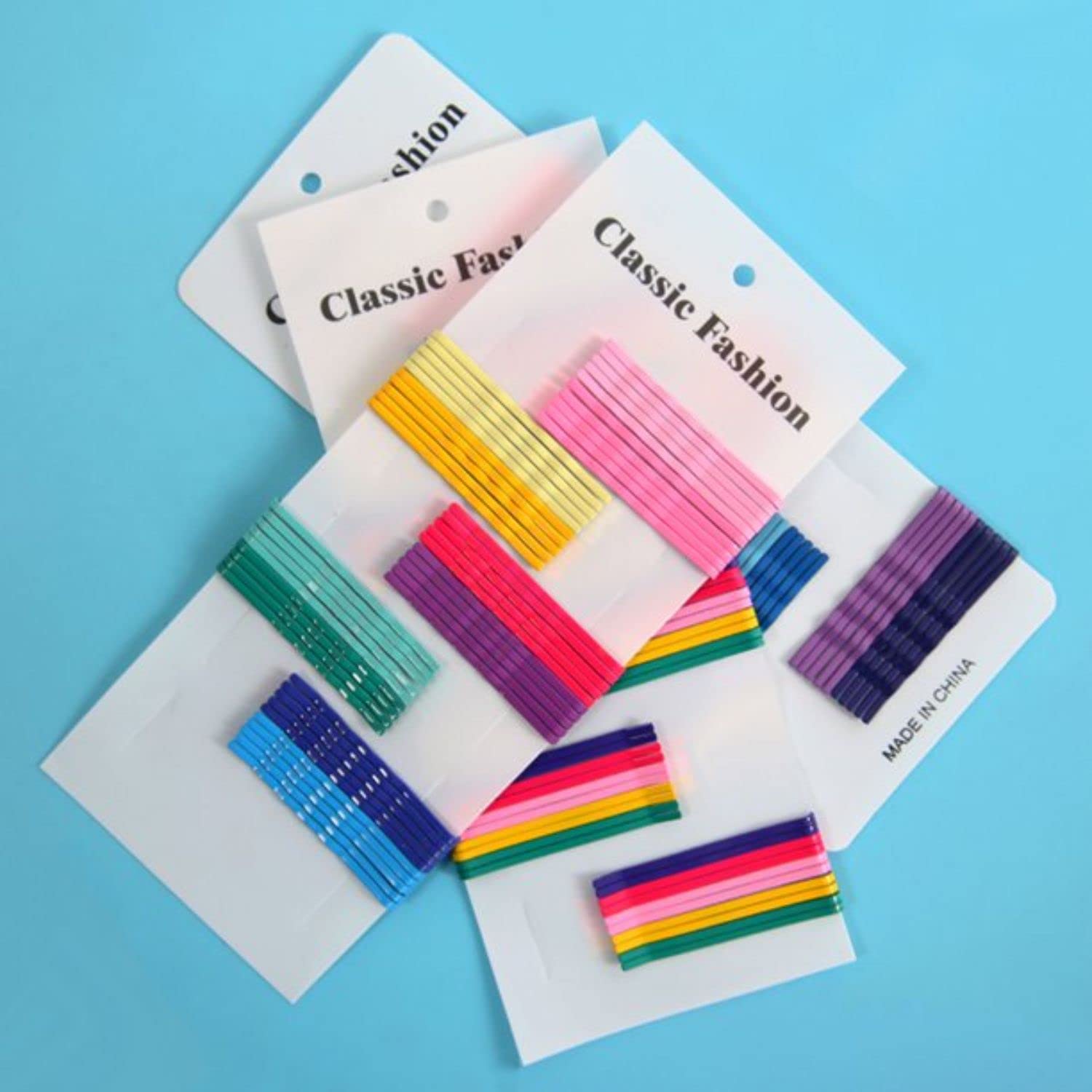 BELICIA 50 Pcs Bobby Pins - Strong Metal Hair Clips for Women, Hair Barrettes for Fine & Thick Hair - Perfect for Updos, Braids, Bun Hairstyles & Everyday Use