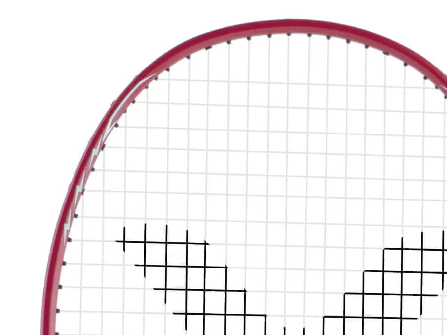 Victor AuraSpeed 3000S D Pre-Strung Badminton Racket - Professional Carbon Fiber Shuttlecock Racket for Competitive Play & Training