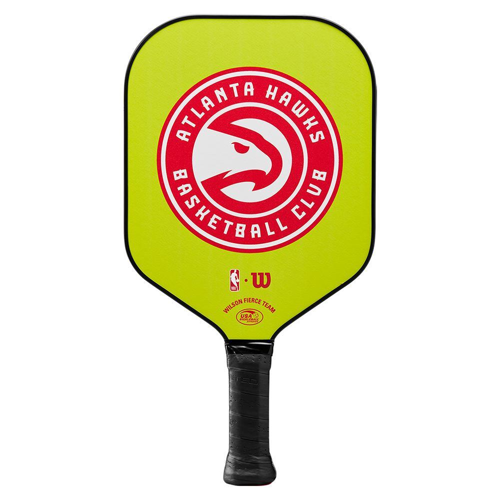 Fierce Team Atlanta Hawks Pickleball Paddle - Premium Graphite Paddle for Pickleball Players | Official NBA Team Design | Great for Tournaments, Backyard Games & Gifts