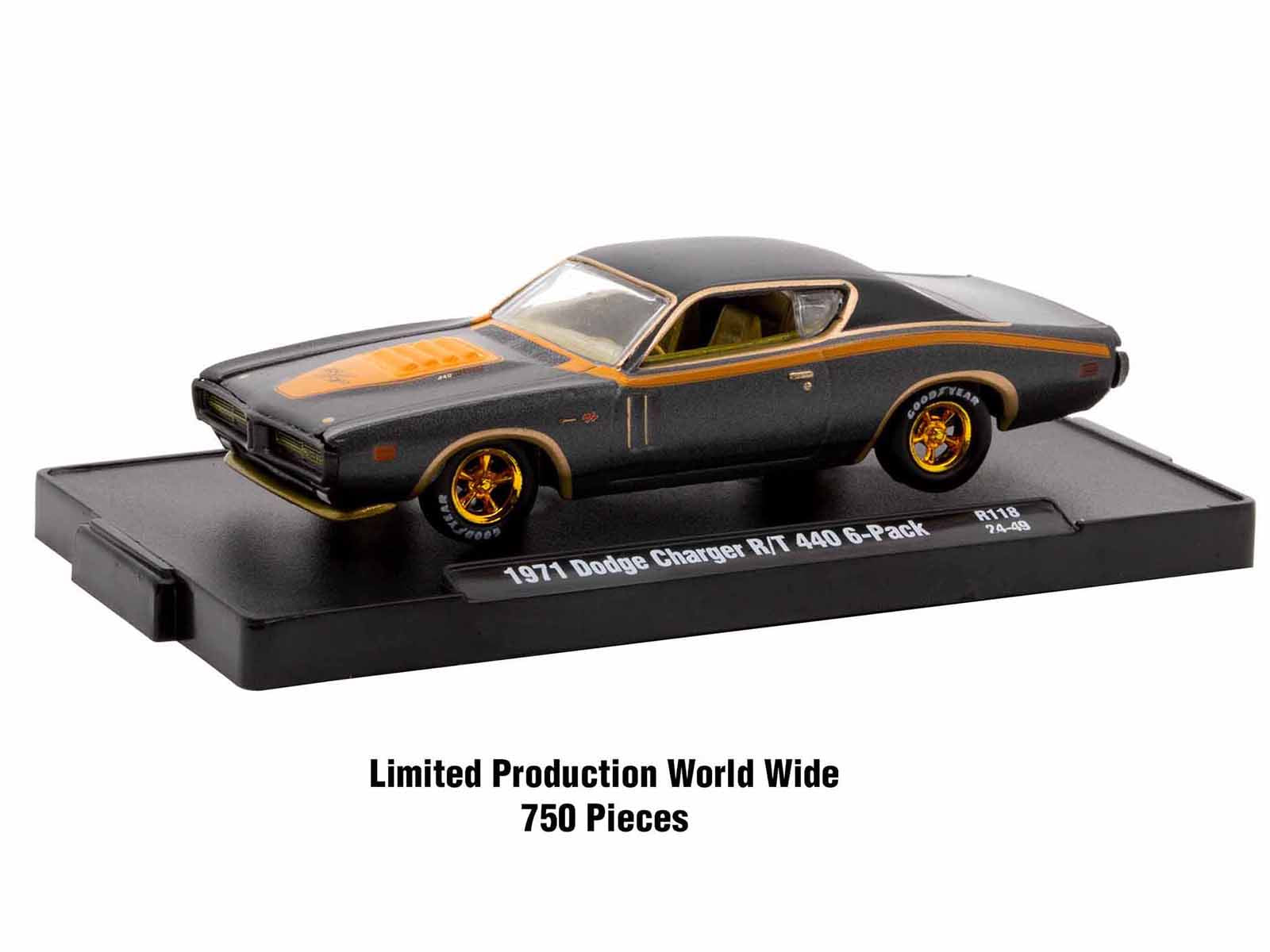 M2 Machines 1/64 Scale Diecast Model Cars - Auto Drivers Set of 4 Limited Edition (9450 Pieces Worldwide) - Collectible Miniature Vehicles for Display, Gifts & Racing Enthusiasts